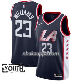 Los Angeles Clippers Lou Williams 23 2018-19 Nike City Edition Navy Pelipaidat Swingman - Lasten